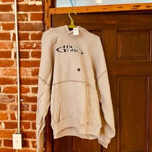 Men's Light Gray Hoodie Sweatshirt